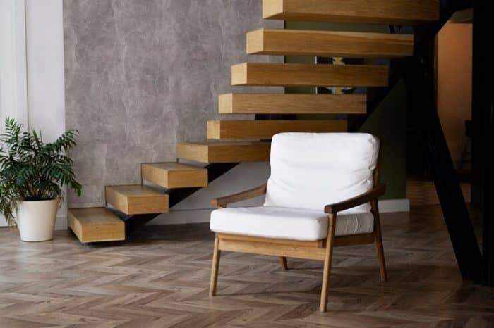 model tangga kayu